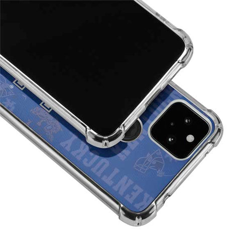 University of Kentucky Jersey Split Google Pixel 5 Clear Case